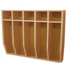 Шкаф для полотенец навесной 5-и местный Шкаф для полотенец навесной 5-и местный