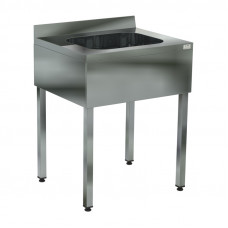 Ванна моечная цельнотянутая односекционная c бортом ВМЦФ/1-60/70 Ванна моечная цельнотянутая односекционная c бортом ВМЦФ/1-60/70